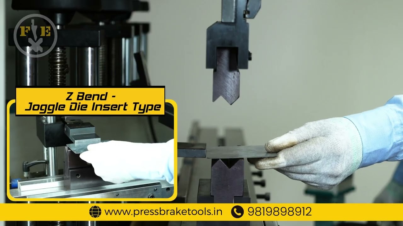 Complete Sheet Metal Forming Process | U Bend + Hemming + Z Bend 🔧