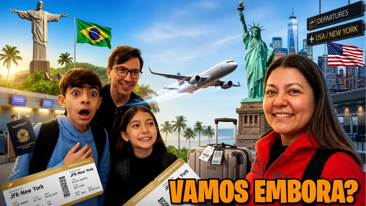 Vamos sair do BRASIL - não foi uma decisão muito FÁCIL!!
