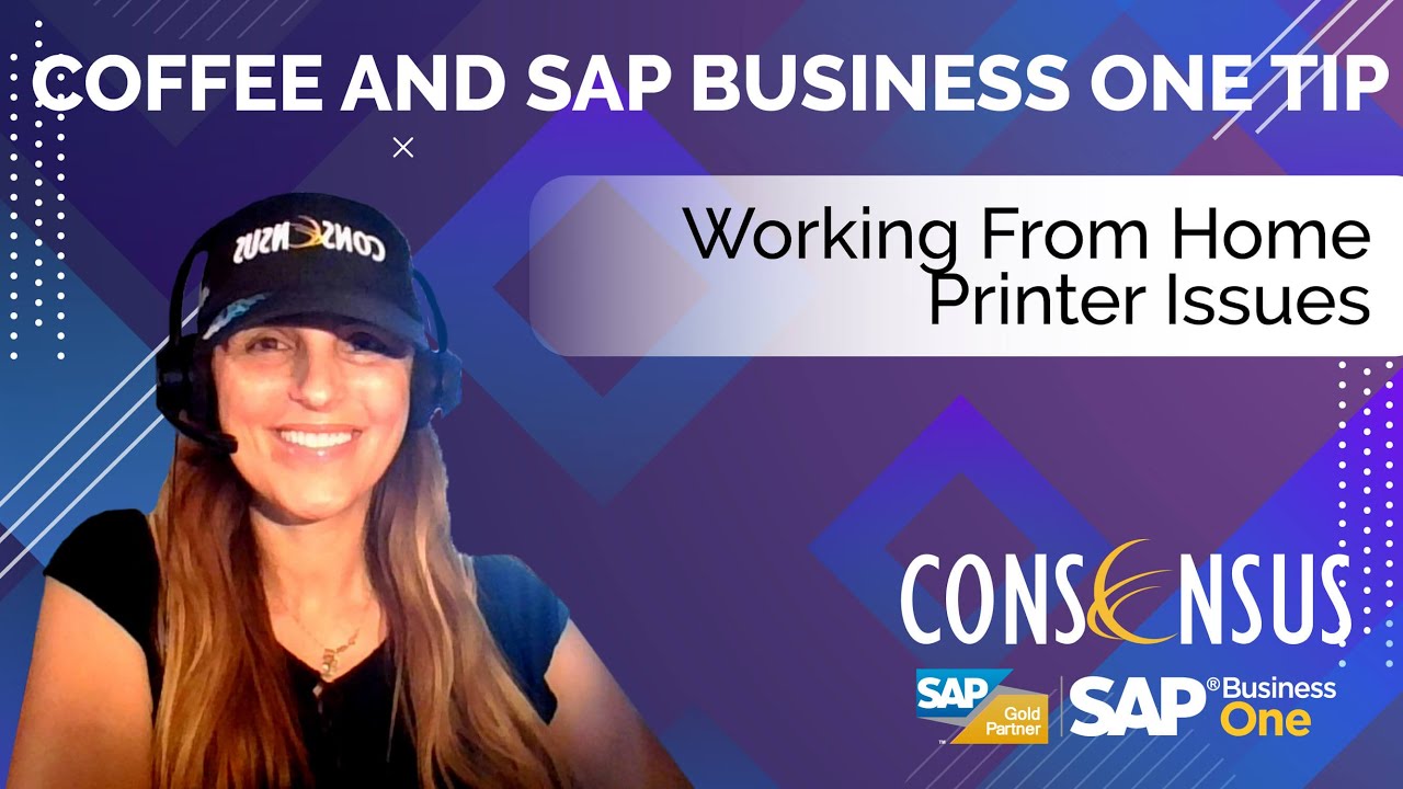 Printer issues in SAP Business One 