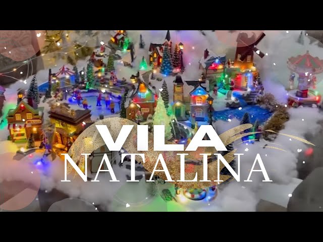 VILA NATALINA  Decoração de Natal 2021 🌲 