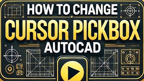 How to Change Cursor Pick box in Autocad | Tutorial urdu hindi 2025 | Nabeel Architect