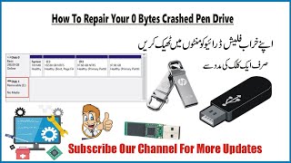 Repair Your Flash Drive Which Show 0 Bytes With Simple Tool Easy Steps Just Follow Video