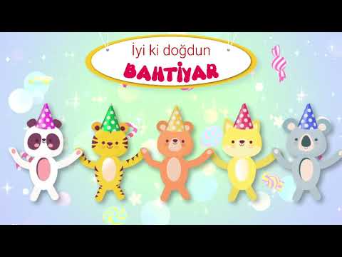 İyi ki doğdun BAHTİYAR - İsme Özel Doğum Günü Şarkısı (FULL VERSİYON) (REKLAMSIZ)