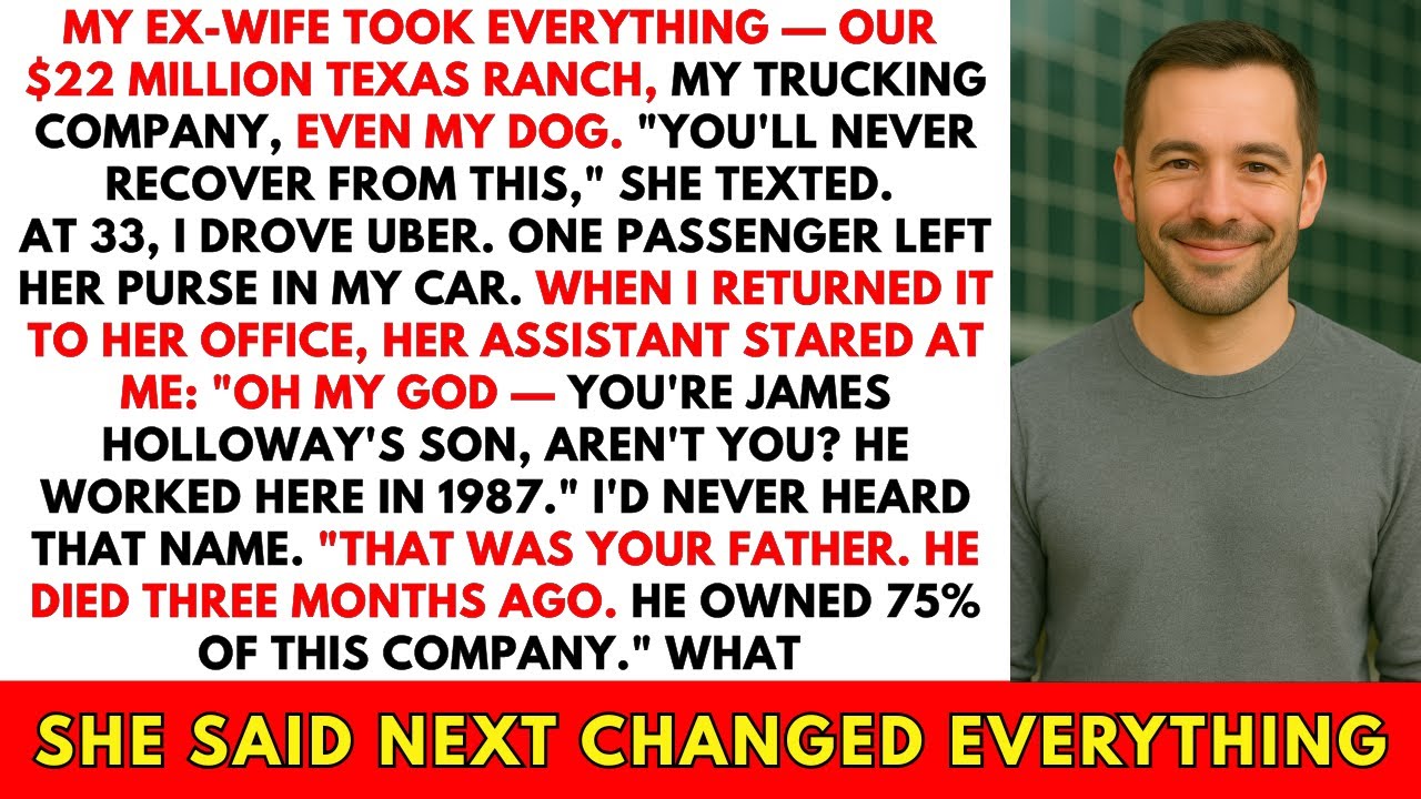 Lost $22 Million to Ex-Wife, Drove Uber at 33—Then Discovered My Father's Secret That Change My Life