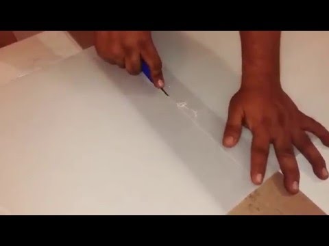 Cortando Acrilico
