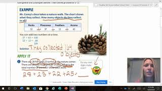 Math Pages 473-474 (Lesson 19 Session 3 ) Adding Multiple 2 digit Numbers