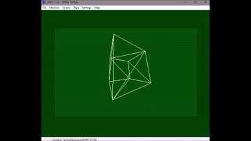 Commodore Plus/4 BASIC 3.5 programming 3D vector graphics