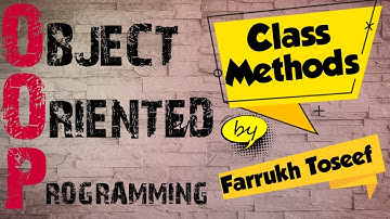 Class Methods and use of resolution operator  in OOP by Farrukh Toseef in urdu