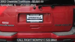 2002 Chevrolet TrailBlazer  for sale in Springfield, IL 6270