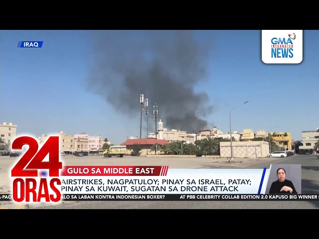 Effect of Middle East's conflict in the Philippines | 24 Oras