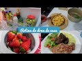 Vlog diário : limpei a geladeira , fiz almoço | um dia e meio comigo