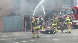 2-Alarm Fire Breaks Out at Pine Terrace Apartments