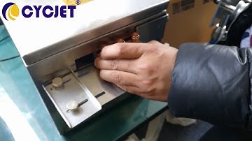 CYCJET Metro Spare Marts QR Code Printing Machine/QR Code Hand Marking Machine