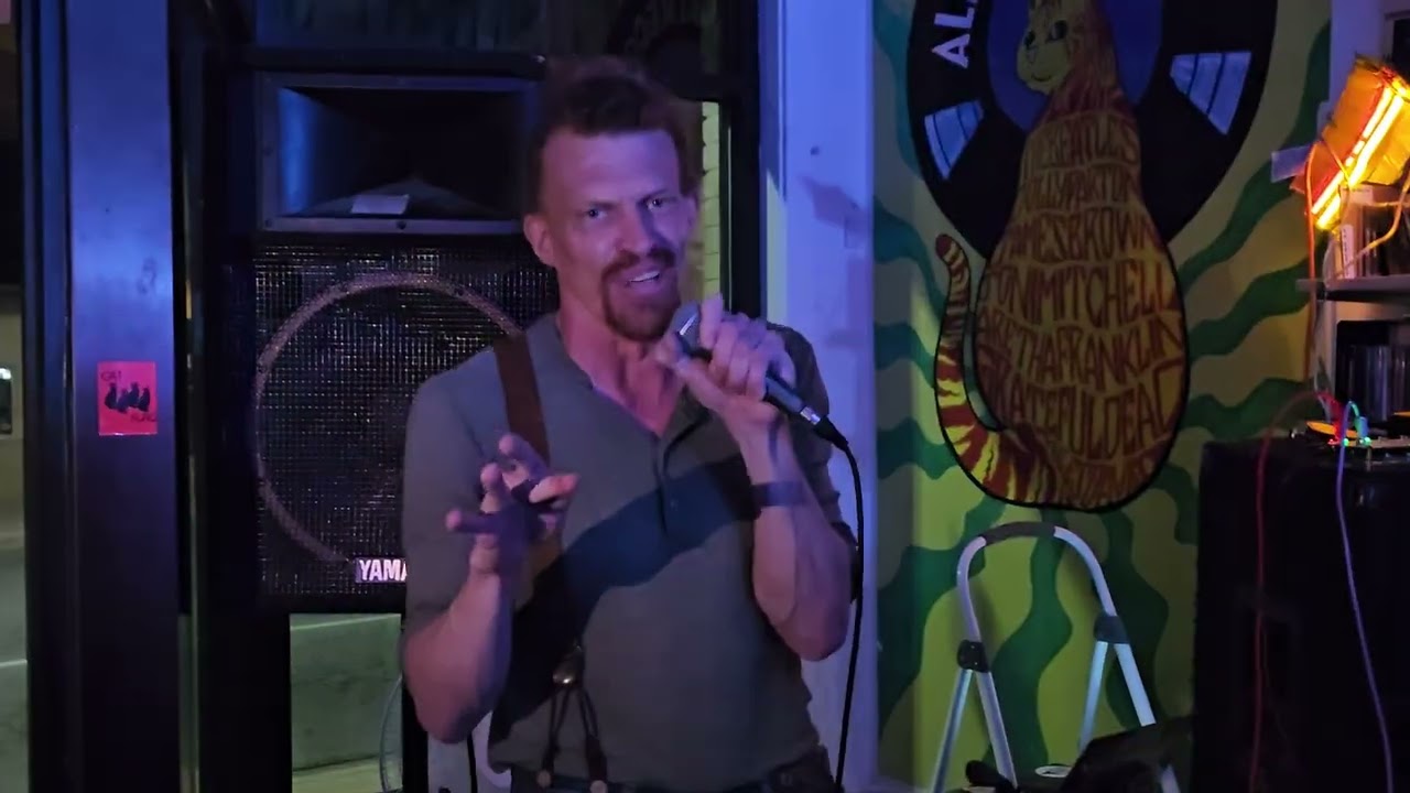 P.T. Burnem- "Seegee's Dreams" live at Alley Cat Records in Greenville, NC on 03/23/23