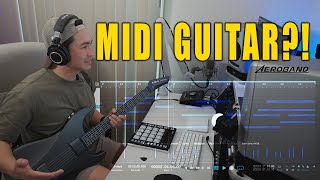لقد صنعت إيقاعًا باستخدام جيتار AeroBand MIDI - مراجعة كاملة وعرض توضيحي screenshot 5