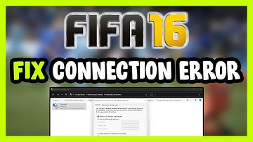 How to FIX FIFA 16 Connection / Server Error!