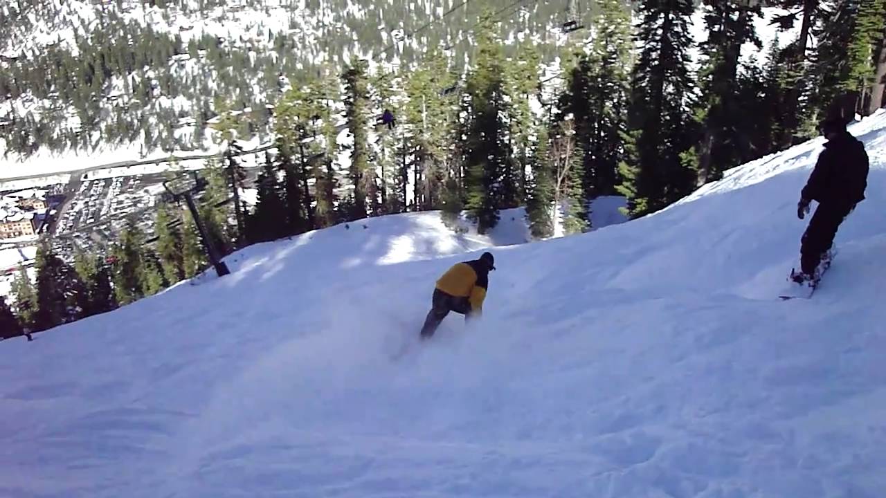Nick Carver at Squaw ValleyRed Dog Face run YouTube