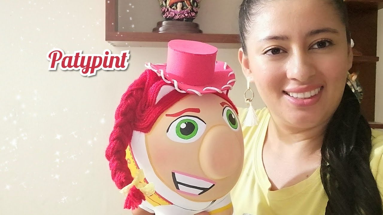 Como pintar un cerdito en cerámica de jessie de toy story