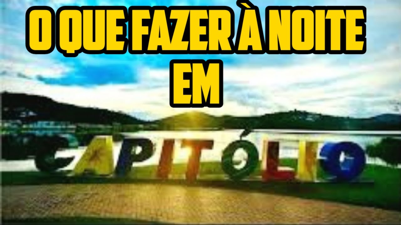 O que fazer em Capitólio à noite. Feirinha reginal, comidas e ...