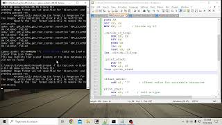 Print Decimal values in Assembly