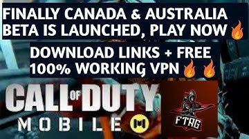 Call of Duty Mobile New Canada Beta 1.0.4.0 is here || BIG UPDATE || Download Links ||