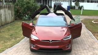 Tesla Model X Automatic Doors - Fun Version