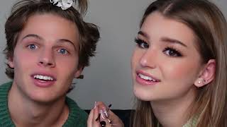 sassy girlfriend on her period does boyfriends makeup