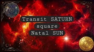 Sports Performance Transit Saturn square Natal Sun @natal-astrology 