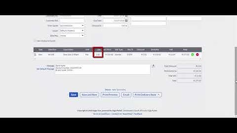 Sage Business Cloud Accounting (AME) - Converting a quote to an invoice