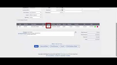 Sage Business Cloud Accounting (AME) - Converting a quote to an invoice