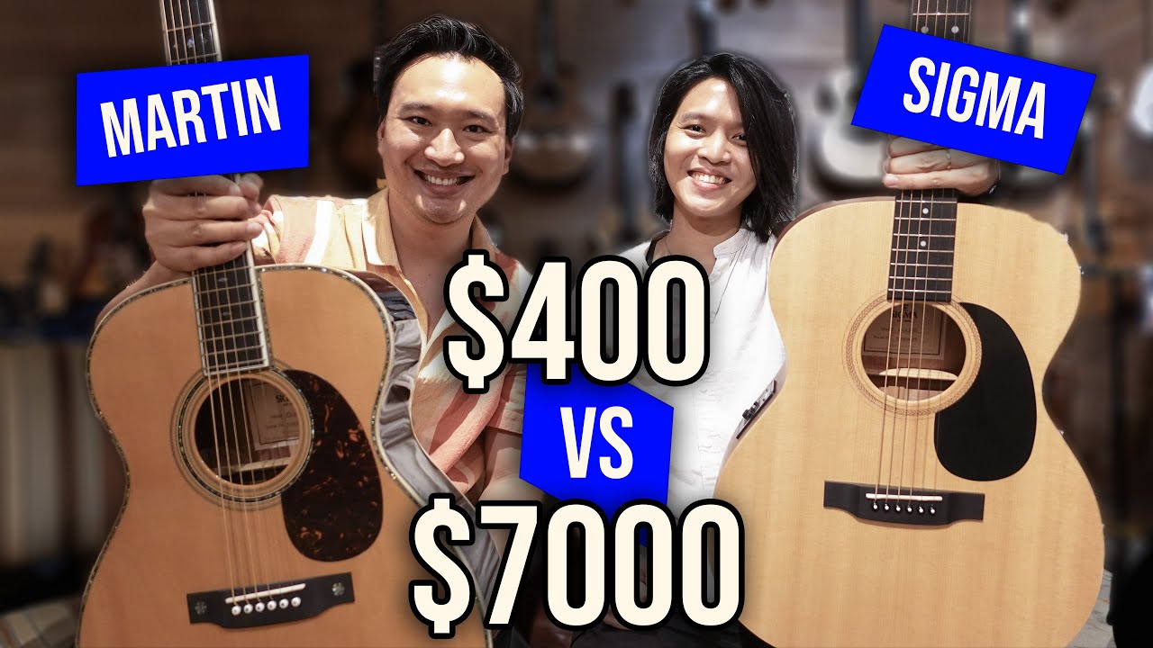 Являются ли гитары Sigma лучшей альтернативой Martin? (Честный обзор)