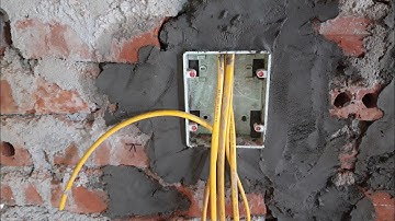 Hướng Dẫn Đặt Đế Điện Âm Tường Đẹp Dễ Lắp Thiết Bị