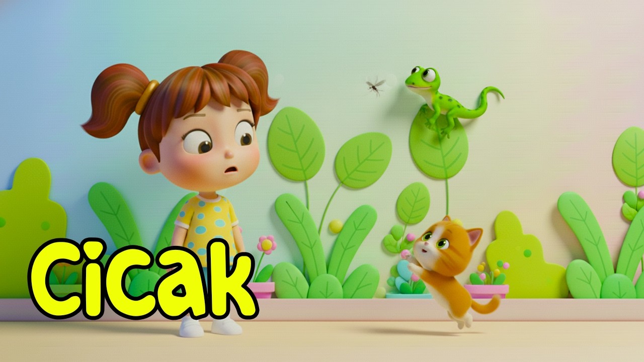 Cicak Cicak Di Dinding – Lagu Anak Anak Indonesia untuk Balita, TK & PAUD | Squilla Kids