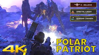 HELLDIVERS 2 Gameplay | POLAR PATRIOT | 4K Ultra Graphics | No Commentary