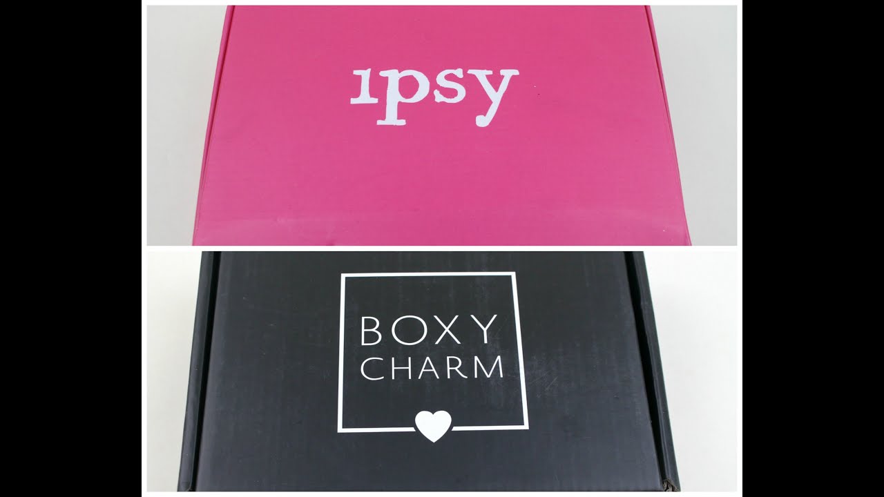 Ipsy Glam Bag Plus vs Boxycharm April 2019 Unboxing/Review YouTube