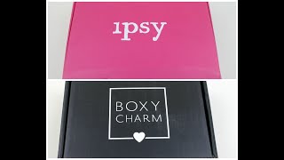 Ipsy Glam Bag Plus vs Boxycharm April 2019 Unboxing/Review