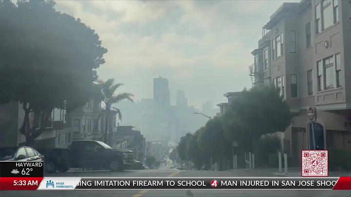 Unhealthy air quality across the Bay Area