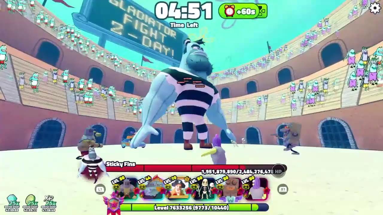 Playing Spongebob TD with mafi and marvon