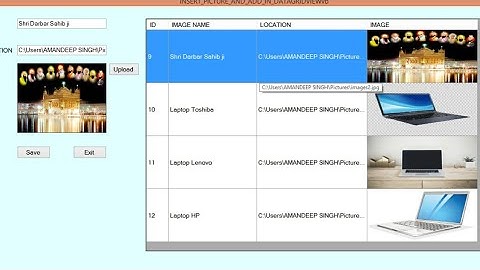 VB.net | Insert Update Picture | Add Picture in Datagridview using Visual Basic.net | VB.net Bumrah