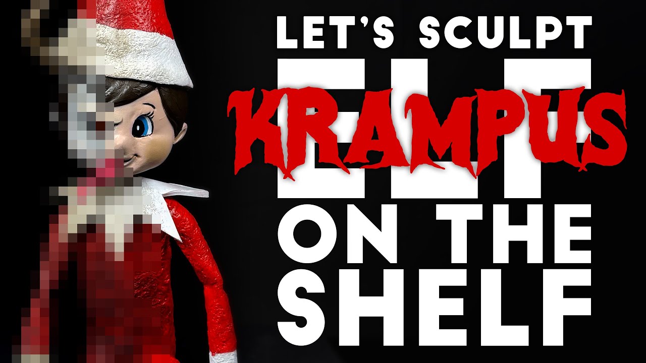 Let's Sculpt a Krampus on the Shelf