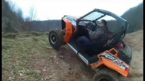 Polaris RZR xp 900 Hill climb and jump QuadSquad