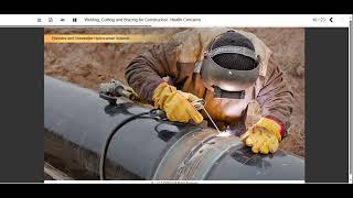 WeldingCutting and Brazing for ConstructionHealth Concerns