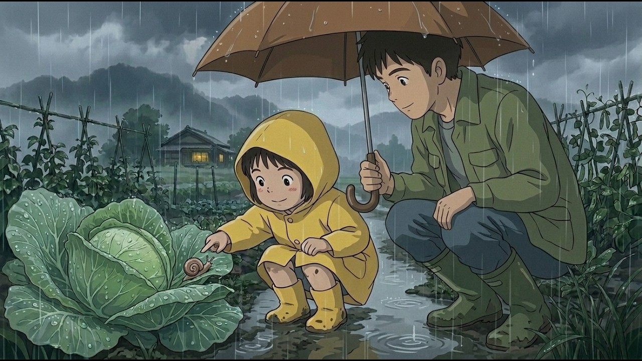The Day the Rain Stopped 🌧️ | A Ghibli Inspired Short Film