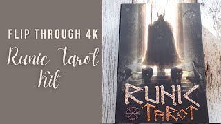 Runic Tarot Kit - LOSCARABEO - Flip Through 4K