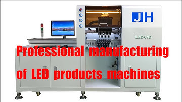 LED high speed pick and place machine - jhims #led #smt #led machine#Light bar machine
