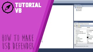 Tutorial Visual Basic: How to make USB Defender