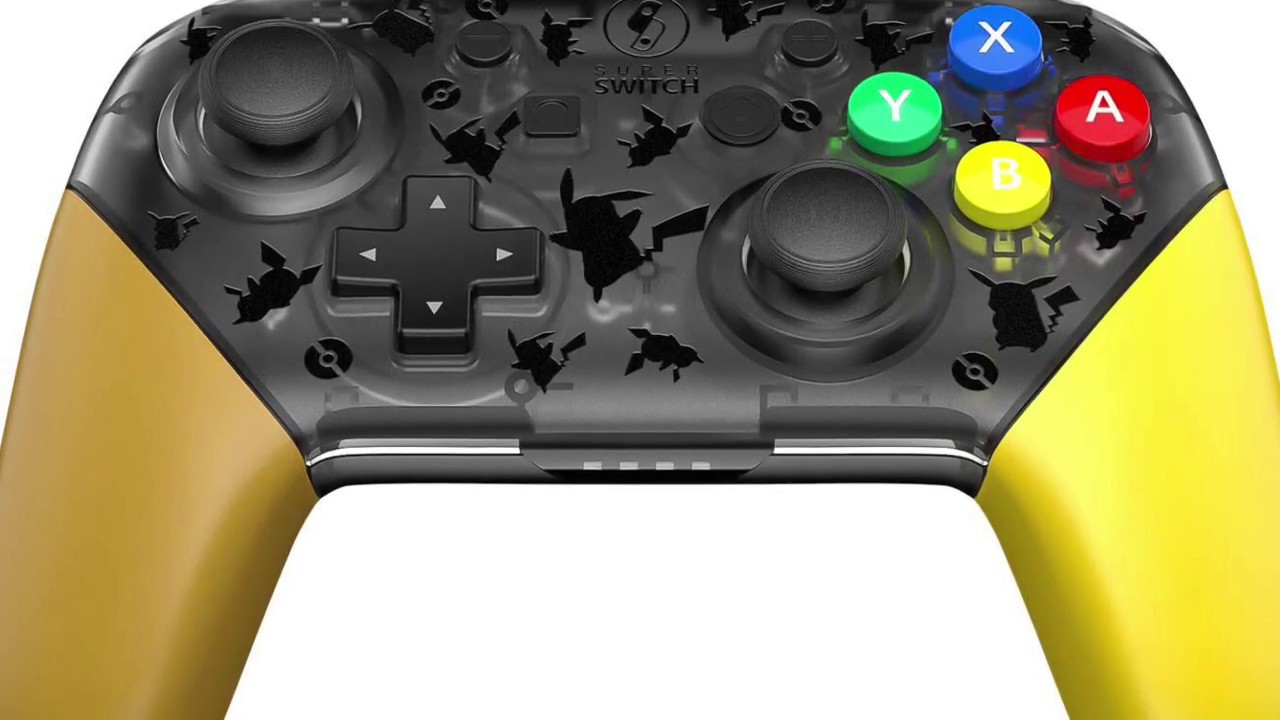 Pokemon Lets Go Pikachu And Eevee Pro Controller Shell Available Now