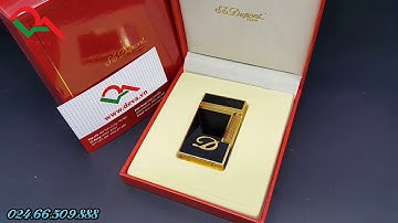 Hướng dẫn sử dụng bật lửa Dupont sơn mài D18V | Deva.vn | Giá 750.000 Đ