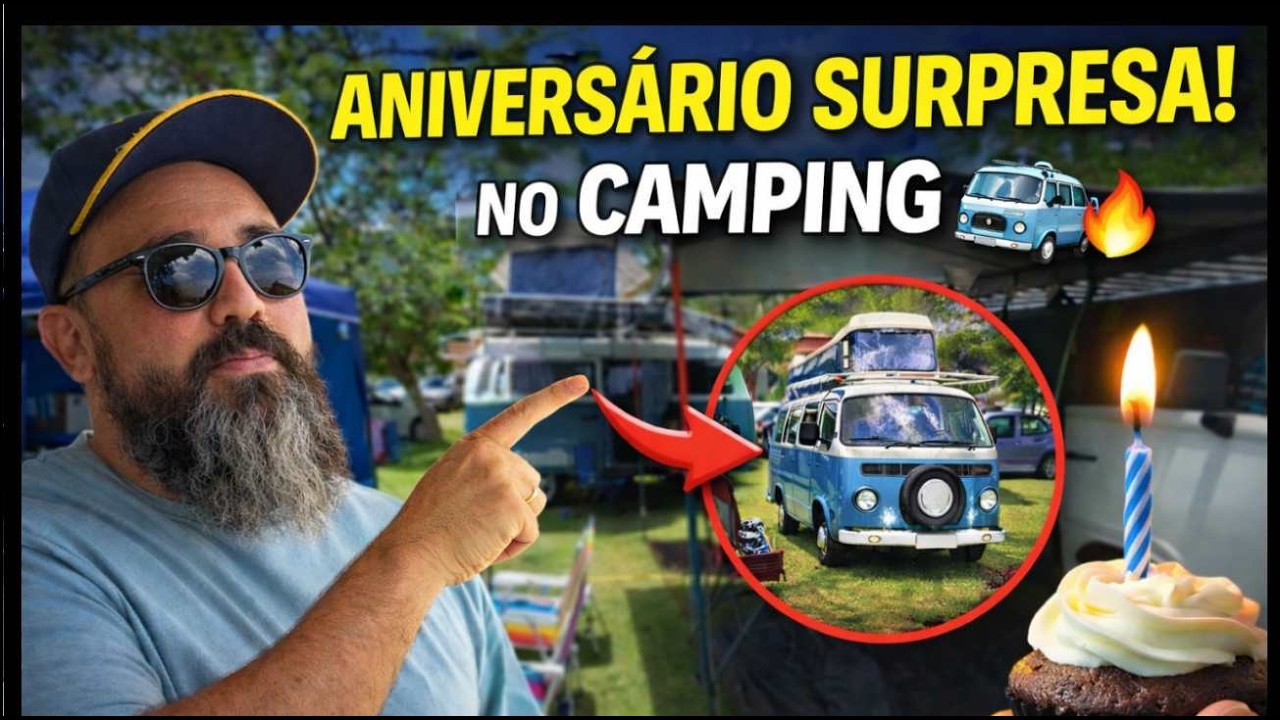 A Kombi  em Socorro - SP ! Celebramos um aniversário no Camping Park dos Lagos, O melhor camping
