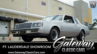 1987 Buick Regal Turbo-T Stock #1536